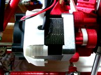 NEMA17 Snapfit 40x40 Fan Mount for Prusa by pauloblank
