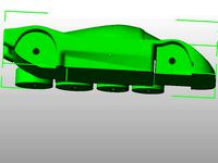 mercedes c9 one piece print by jfpion