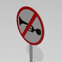Horn prhibited
