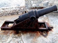 Cannon at Morro Castle - Havana, Cuba by parachutefactory