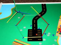 Parametric Spokes for Straw Construction Kits by mhohensee