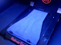 Build plate pad - Replicator 2 by toni1727