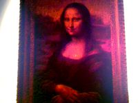 Decimated Mona Lisa Lithophane by cymon