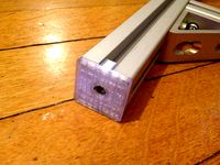 end cap for 3030 extrusion by jag
