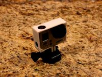 GoPro Hero3 Frame Mount by WeeklyBuild