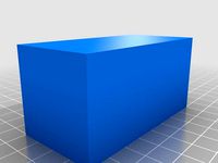 40 x 80 x 40mm Calibration Object by SDCPs