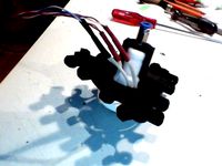 Rostock Platform: Hot End Mount & Traxxas Ball Ends by 0xPIT