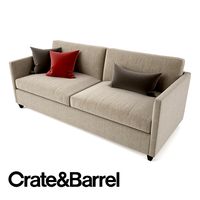 Crate and Barrel Dryden Apartment Sofa