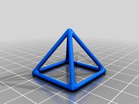 Wire Frame Pyramid by unusualshark