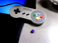 Super NES (SNES) Button by wyatt8740