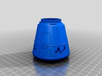 Easy Print Dragon spacecraft by Prober