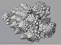 Texture model of romanesco by ondaislash