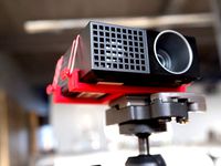 Tripod mount for Mini projector Dell M109s by gillespinault