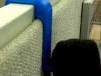 Cubicle Coat Hanger by Platinumwolf