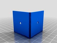 3 faces mounting bracket for cupboard or wardrobe by atuor