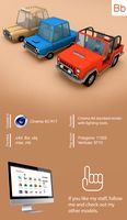 Low Poly Car Set