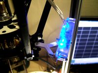 4cm hot-end fan Mount for Rostock by Highcooley