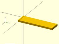 OpenSCAD Template for Quick-fit carriage compatibility by Hexdoll