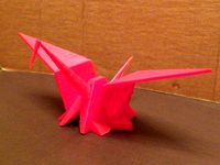 Origami Crane by lili_czarina
