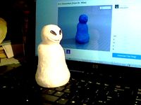 Evil Snowman (from Dr. Who) by cerberus333