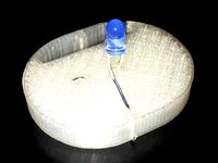LED light torch by thorgal