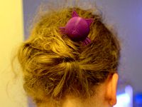 Kitty Hair Stick by KittyCreator