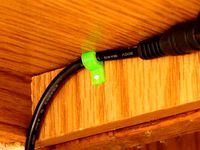 Corner Cable Clip (Parametric) by CodeCreations