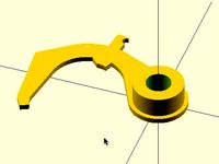 Carriage pawl for Monroe model L and LA calculator by robertbaruch