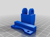 printrbot cable chain stepper mount. by eddiema