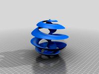 Möbius Christmas Tree Ball by Aerilius