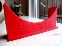 Rezepte-Box (Recipe box) for A6 cards by capitaenz