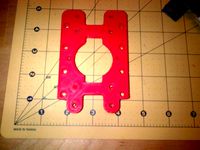 Supa Flat X Carriage with opposing Fan mount by Leary