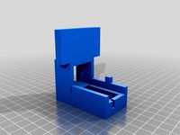 25 mm square aluminium tube sawing guide by alisonleanne