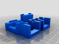 25 mm square aluminium tube drill guide by alisonleanne