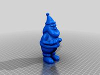 Low Poly Santa by cerberus333