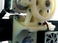 40mm Fan Mount for Vertical X-Cariage by MishaT