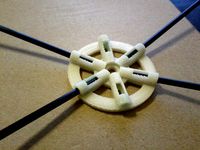 Parametric R/C Heli/Quadcopter Training Gear Hub by chuank