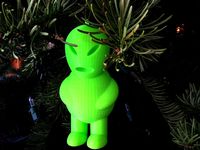 Little Green Man Christmas Ornament by gpvillamil