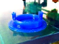 Spool Holder (31.5 mm / 6mm rod) by benjamin626