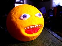 Annoying orange by cerberus333