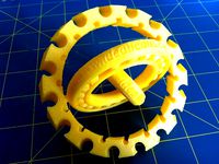 Spinning Double Ball Bearings by IdeaBeansNZ