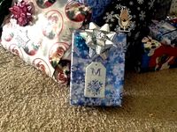 Snowflake Gift Tag : Negative Cut by mortinus