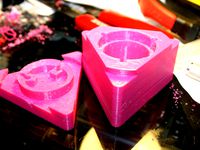 Locking Dovetail Triangle Gift Box (v3) by QuantumConcepts