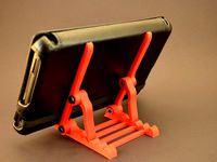 Robust Adjustable Tilt Tablet Stand by inhale3d