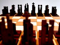 Flat-pack Chess Set by FAR