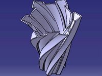 Spikey Spirally Vase by EhisforAdam