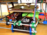 Power supply mount for Prusa Mendel by paclema