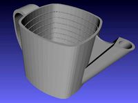 measuring cup with handle and spout by Jerrill