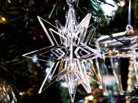 Snowflake Christmas Tree Ornament by joseanes