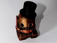 Pacman Ghost, Steampunk Version by sdraxler